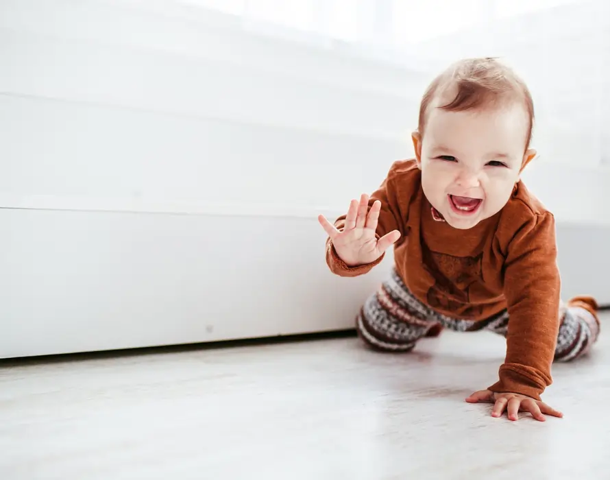 Simple Baby Games for New Crawlers: Fun, Learning, and Exploration with Household Items