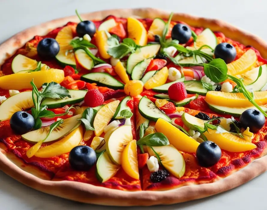 Toddler-Friendly Fruit and Veggie Pizza Recipe | Fun & Healthy Cooking Activities