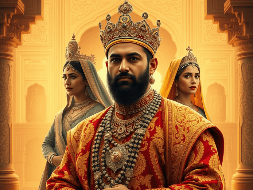 Timurid Empire: The Rise, Glory, and Legacy of Central Asia's Great Conquerors Akbar the great with wives