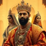 Akbar the great with wives